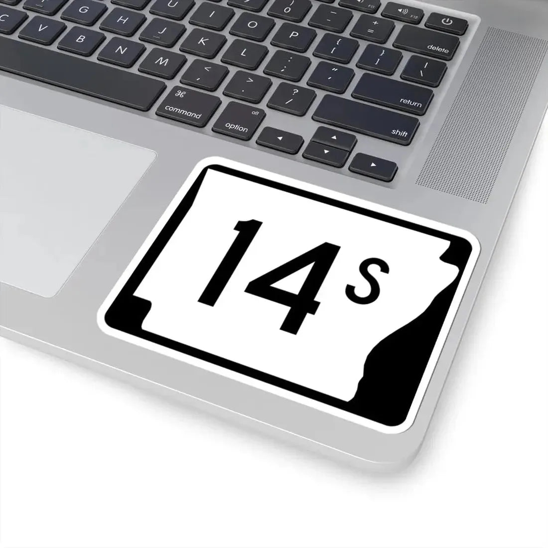 Arkansas 14S (Arkansas) (Road Sign) STICKER Vinyl Kiss-Cut Decal - The Sticker Space
