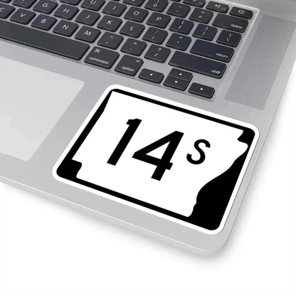 Arkansas 14S (Arkansas) (Road Sign) STICKER Vinyl Kiss-Cut Decal - The Sticker Space