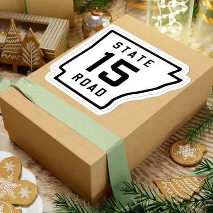 Arkansas 15 1926 (Arkansas) (Road Sign) STICKER Vinyl Kiss-Cut Decal - The Sticker Space