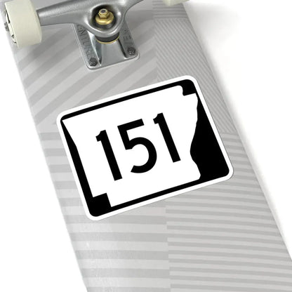 Arkansas 151 (Arkansas) (Road Sign) STICKER Vinyl Kiss-Cut Decal - The Sticker Space