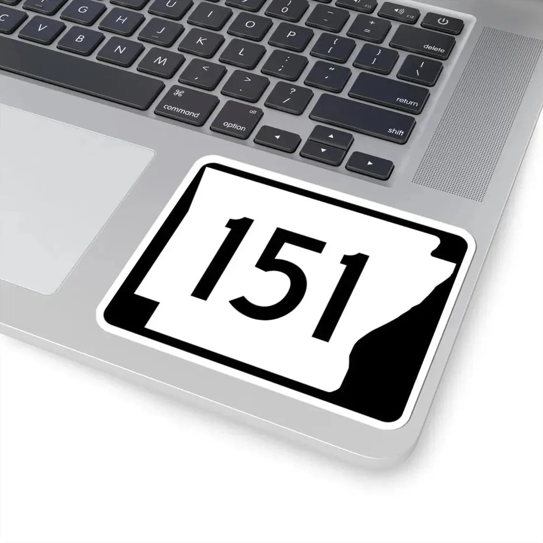 Arkansas 151 (Arkansas) (Road Sign) STICKER Vinyl Kiss-Cut Decal - The Sticker Space