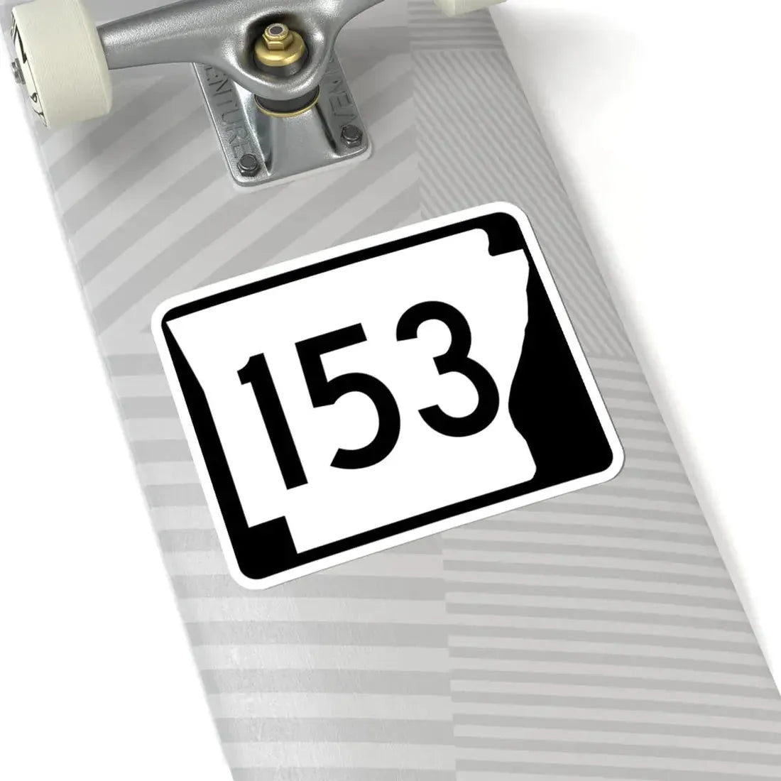 Arkansas 153 (Arkansas) (Road Sign) STICKER Vinyl Kiss-Cut Decal - The Sticker Space