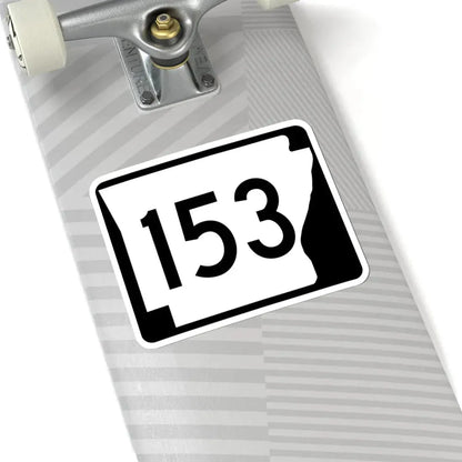 Arkansas 153 (Arkansas) (Road Sign) STICKER Vinyl Kiss-Cut Decal - The Sticker Space