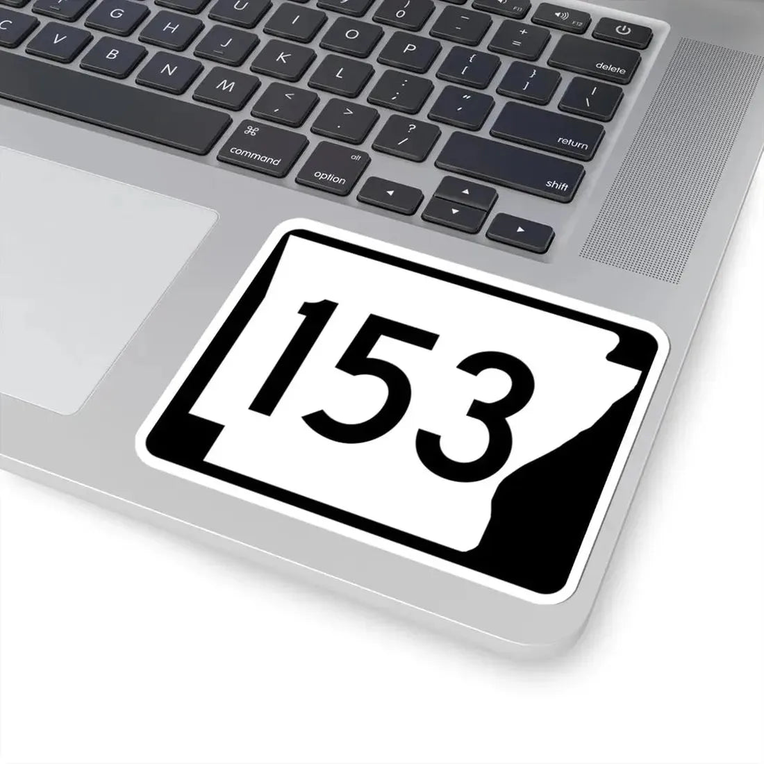 Arkansas 153 (Arkansas) (Road Sign) STICKER Vinyl Kiss-Cut Decal - The Sticker Space