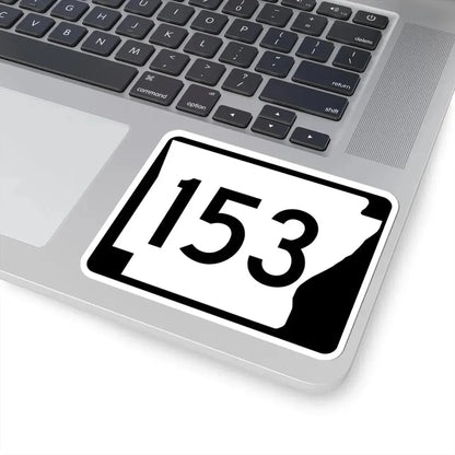 Arkansas 153 (Arkansas) (Road Sign) STICKER Vinyl Kiss-Cut Decal - The Sticker Space