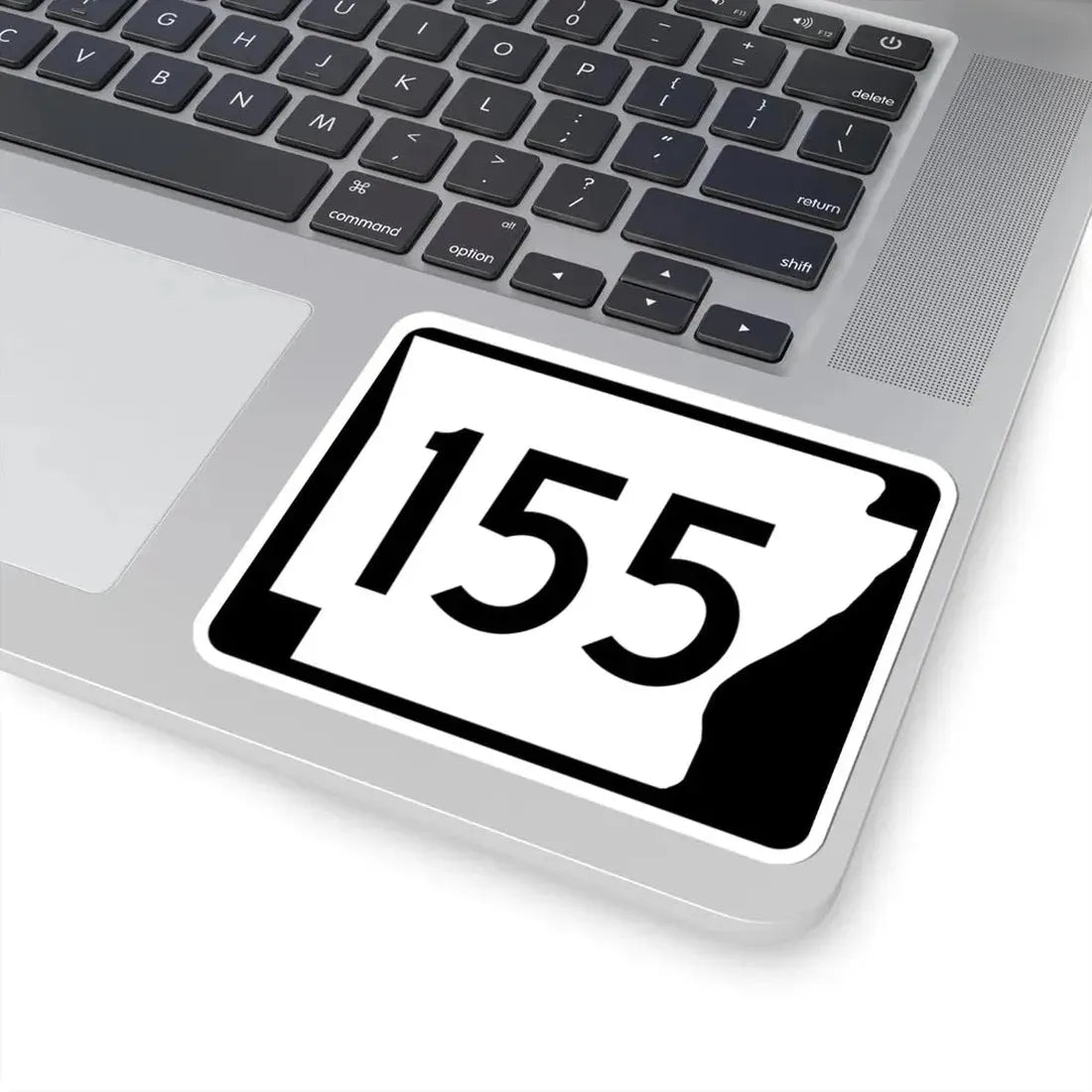 Arkansas 155 (Arkansas) (Road Sign) STICKER Vinyl Kiss-Cut Decal - The Sticker Space