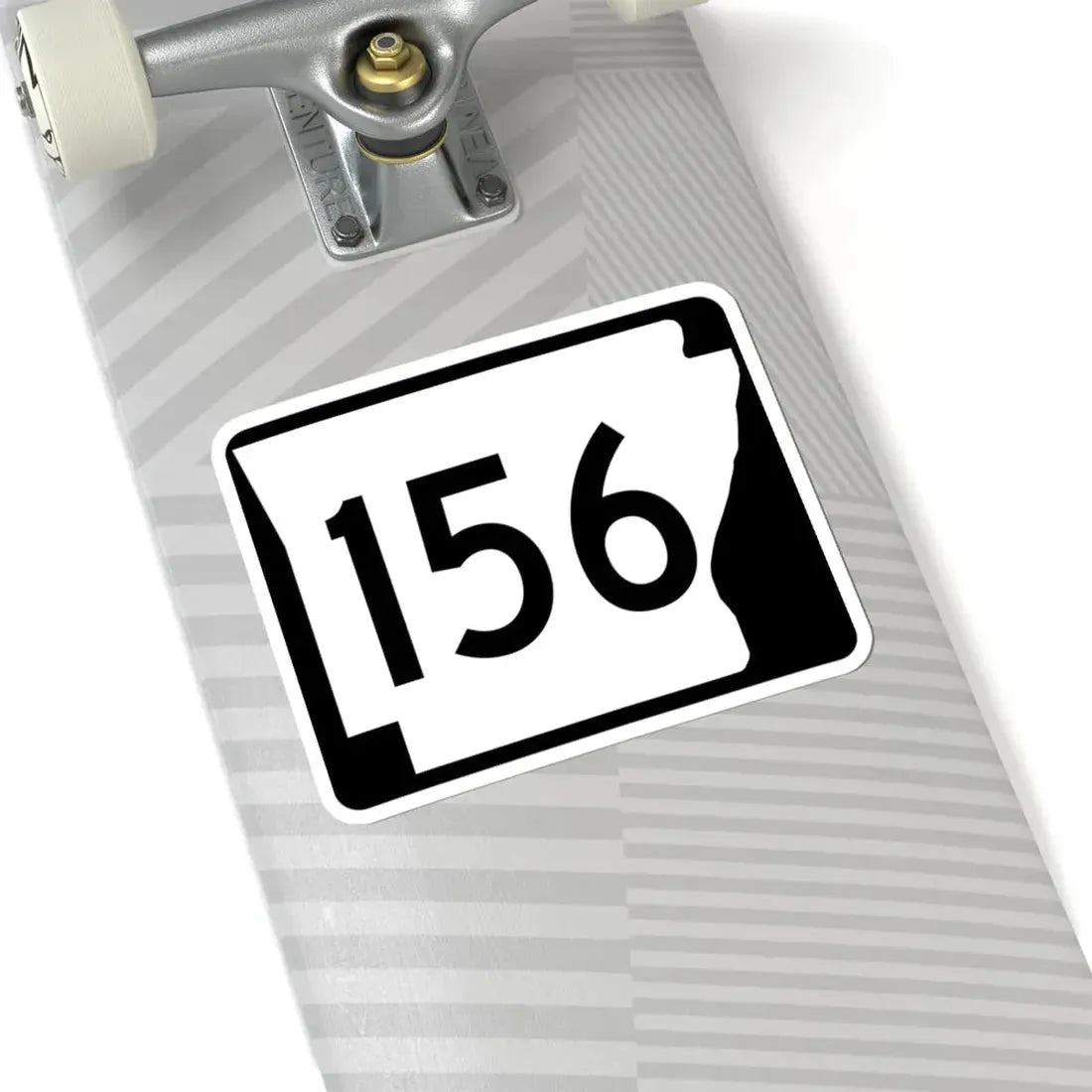 Arkansas 156 (Arkansas) (Road Sign) STICKER Vinyl Kiss-Cut Decal - The Sticker Space