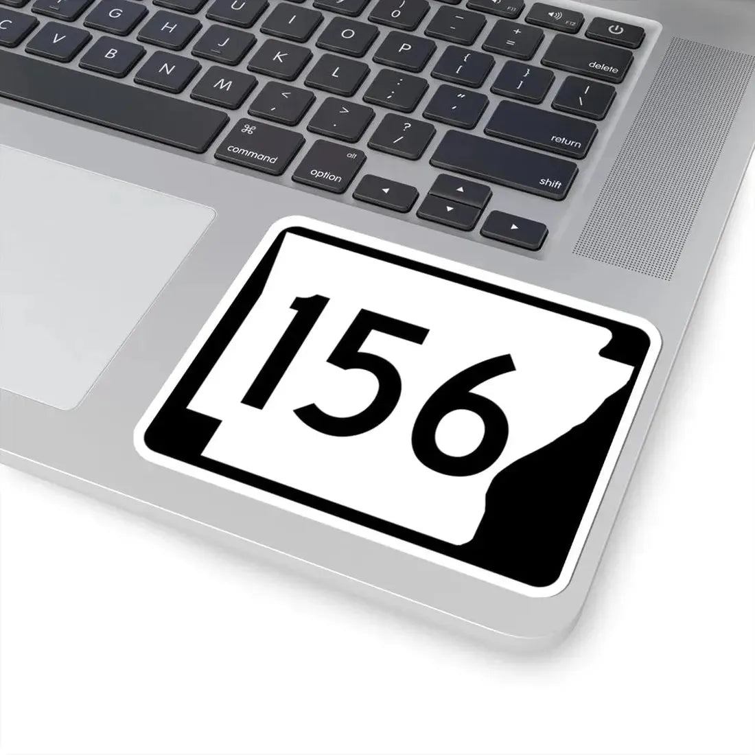 Arkansas 156 (Arkansas) (Road Sign) STICKER Vinyl Kiss-Cut Decal - The Sticker Space