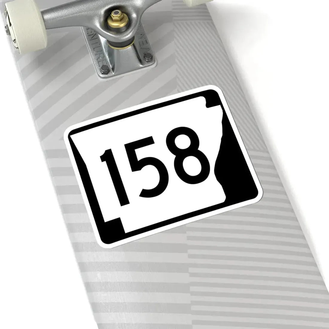 Arkansas 158 (Arkansas) (Road Sign) STICKER Vinyl Kiss-Cut Decal - The Sticker Space