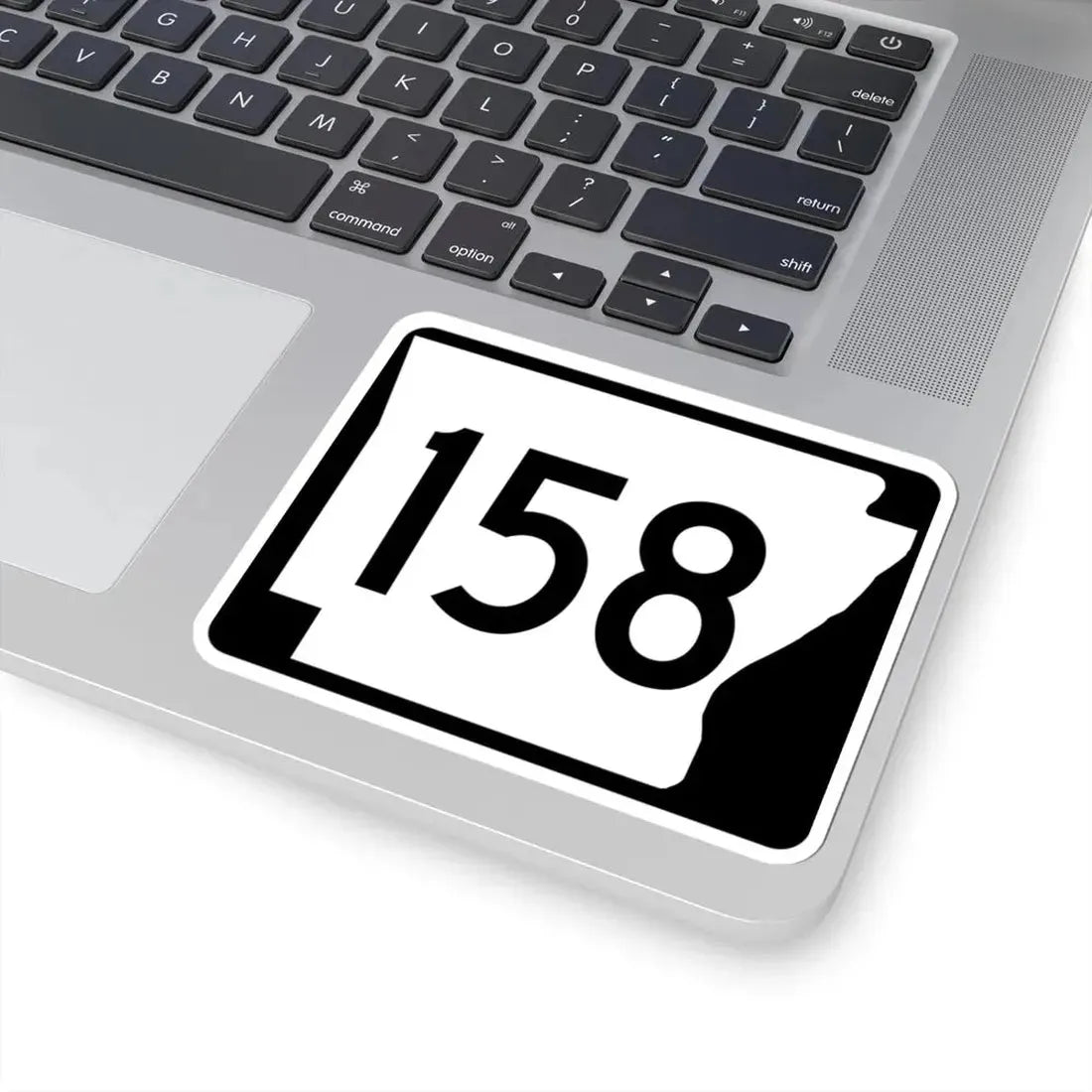 Arkansas 158 (Arkansas) (Road Sign) STICKER Vinyl Kiss-Cut Decal - The Sticker Space