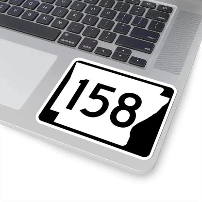 Arkansas 158 (Arkansas) (Road Sign) STICKER Vinyl Kiss-Cut Decal - The Sticker Space