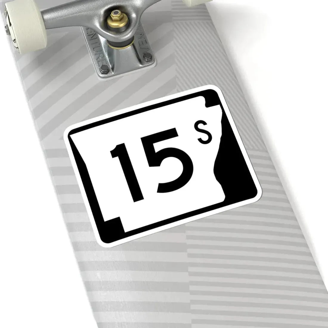 Arkansas 15S (Arkansas) (Road Sign) STICKER Vinyl Kiss-Cut Decal - The Sticker Space