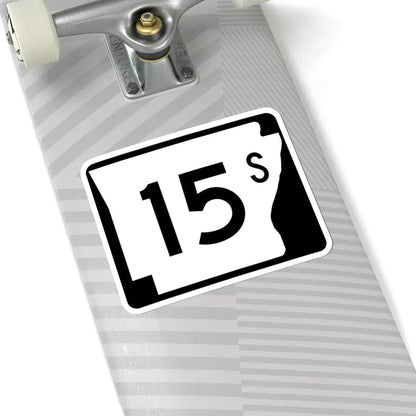 Arkansas 15S (Arkansas) (Road Sign) STICKER Vinyl Kiss-Cut Decal - The Sticker Space