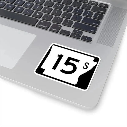 Arkansas 15S (Arkansas) (Road Sign) STICKER Vinyl Kiss-Cut Decal - The Sticker Space