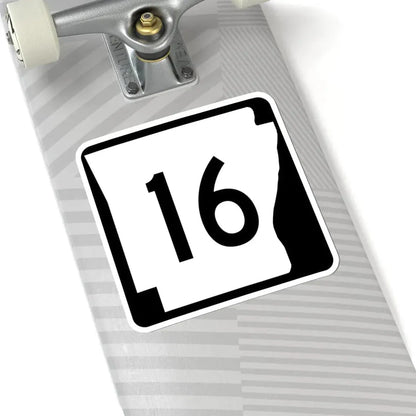 Arkansas 16 (Arkansas) (Road Sign) STICKER Vinyl Kiss-Cut Decal - The Sticker Space