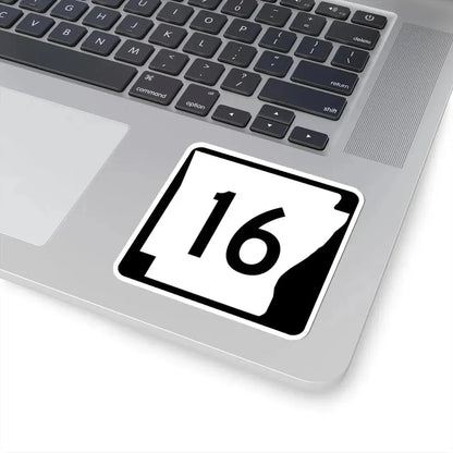 Arkansas 16 (Arkansas) (Road Sign) STICKER Vinyl Kiss-Cut Decal - The Sticker Space