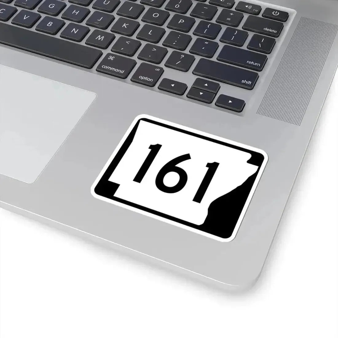 Arkansas 161 (Arkansas) (Road Sign) STICKER Vinyl Kiss-Cut Decal - The Sticker Space