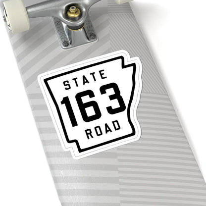 Arkansas 163 1926 (Arkansas) (Road Sign) STICKER Vinyl Kiss-Cut Decal - The Sticker Space