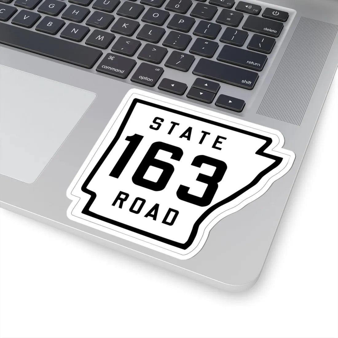 Arkansas 163 1926 (Arkansas) (Road Sign) STICKER Vinyl Kiss-Cut Decal - The Sticker Space