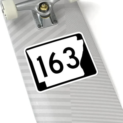 Arkansas 163 (Arkansas) (Road Sign) STICKER Vinyl Kiss-Cut Decal - The Sticker Space