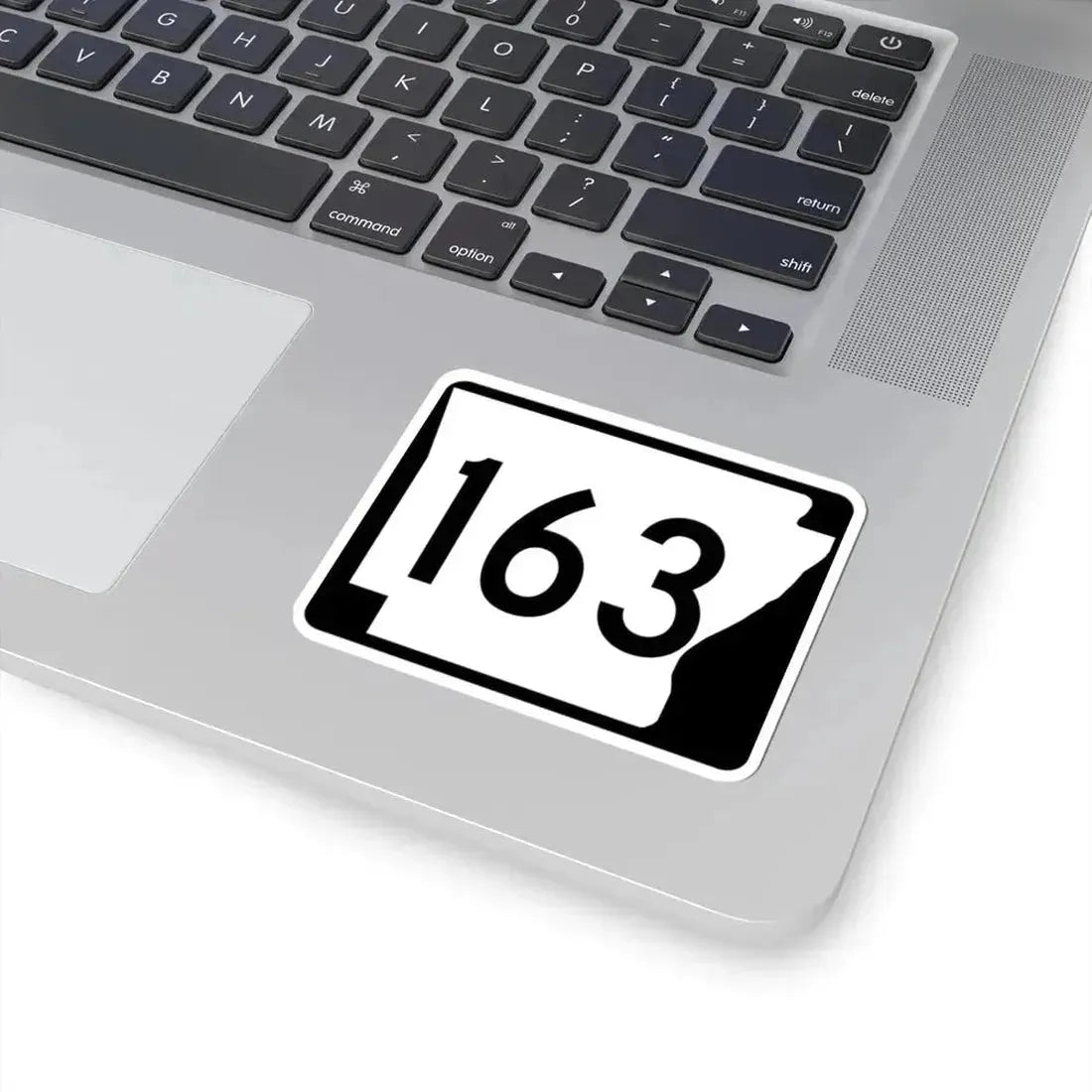 Arkansas 163 (Arkansas) (Road Sign) STICKER Vinyl Kiss-Cut Decal - The Sticker Space
