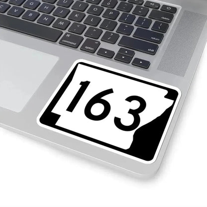 Arkansas 163 (Arkansas) (Road Sign) STICKER Vinyl Kiss-Cut Decal - The Sticker Space