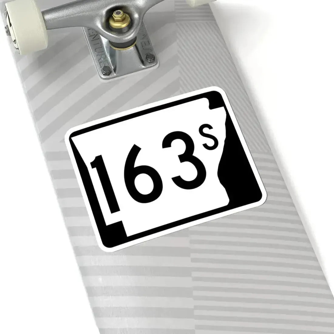 Arkansas 163S (Arkansas) (Road Sign) STICKER Vinyl Kiss-Cut Decal - The Sticker Space