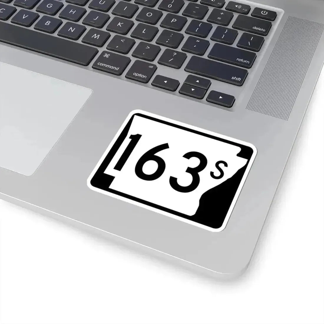 Arkansas 163S (Arkansas) (Road Sign) STICKER Vinyl Kiss-Cut Decal - The Sticker Space