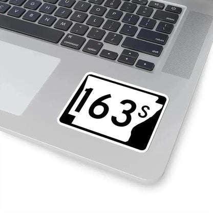 Arkansas 163S (Arkansas) (Road Sign) STICKER Vinyl Kiss-Cut Decal - The Sticker Space
