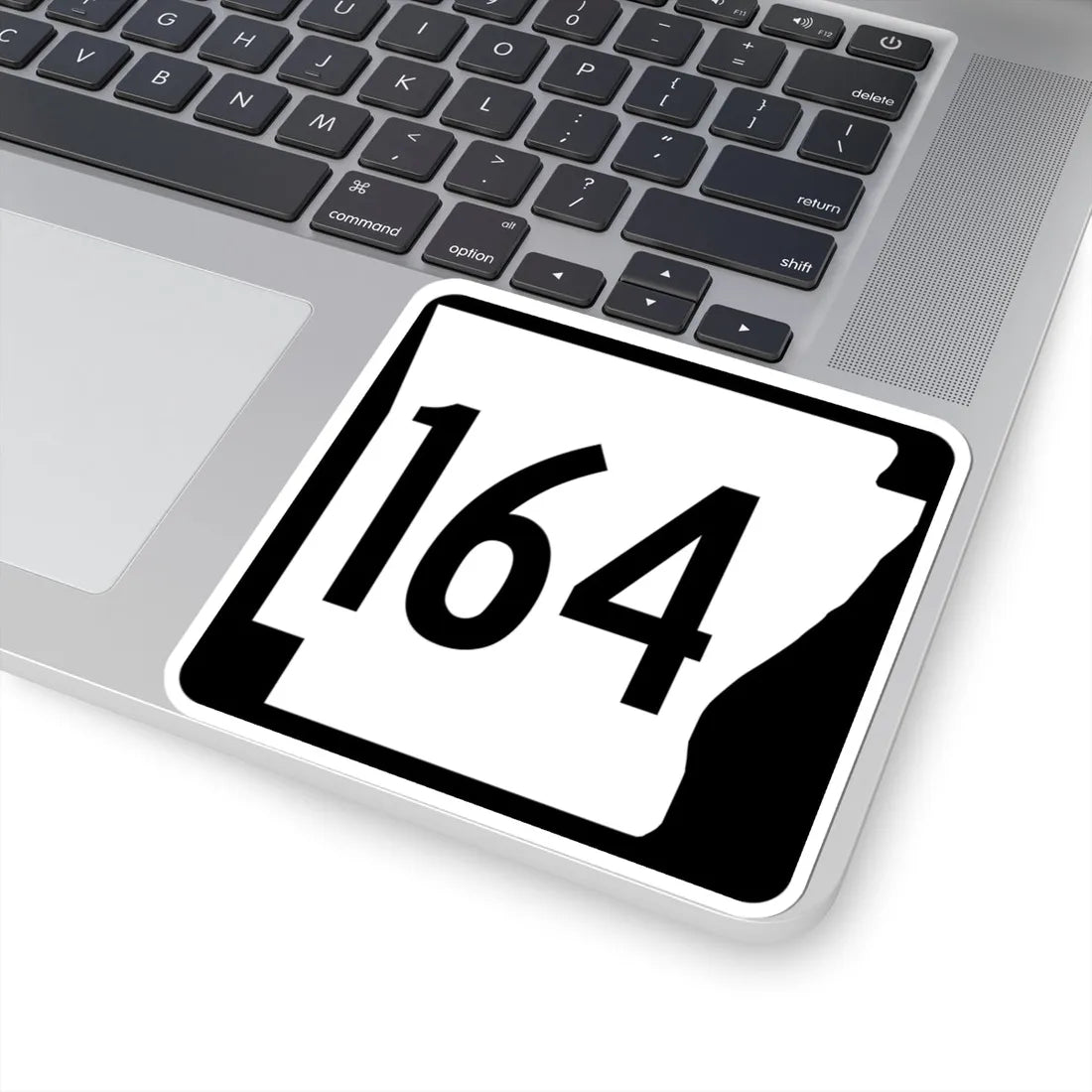 Arkansas 164 1970 (Arkansas) (Road Sign) STICKER Vinyl Kiss-Cut Decal - The Sticker Space