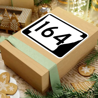 Arkansas 164 (Arkansas) (Road Sign) STICKER Vinyl Kiss-Cut Decal - The Sticker Space