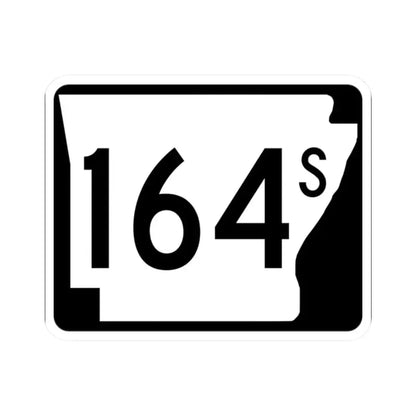 Arkansas 164S (Arkansas) (Road Sign) STICKER Vinyl Kiss-Cut Decal 2 Inch White - The Sticker Space