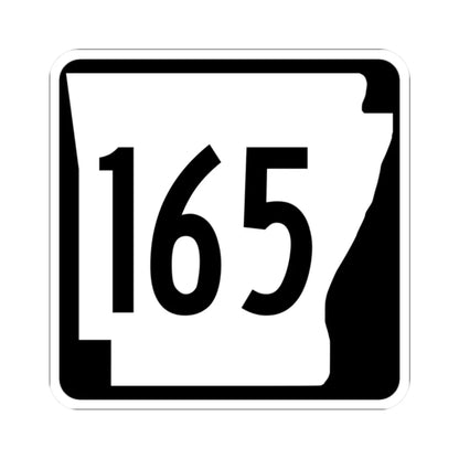 Arkansas 165 1970 (Arkansas) (Road Sign) STICKER Vinyl Kiss-Cut Decal 2 Inch White - The Sticker Space