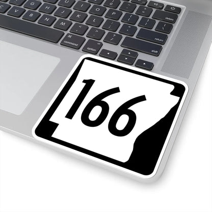 Arkansas 166 1970 (Arkansas) (Road Sign) STICKER Vinyl Kiss-Cut Decal - The Sticker Space
