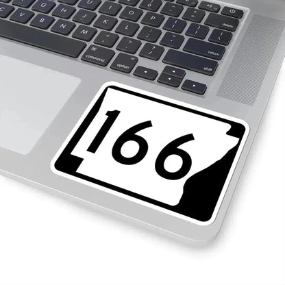 Arkansas 166 (Arkansas) (Road Sign) STICKER Vinyl Kiss-Cut Decal - The Sticker Space