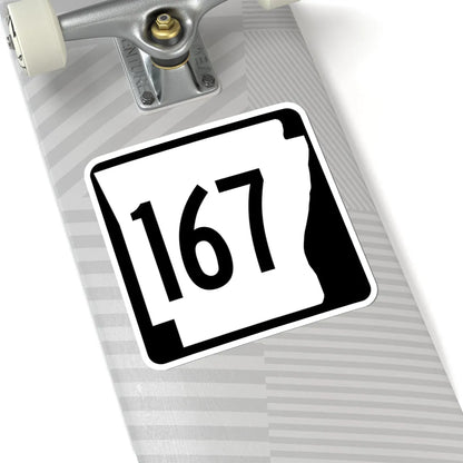 Arkansas 167 1970 (Arkansas) (Road Sign) STICKER Vinyl Kiss-Cut Decal - The Sticker Space