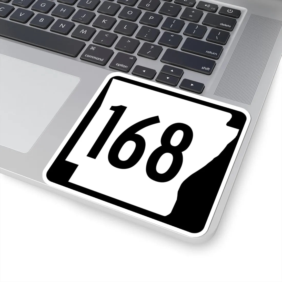 Arkansas 168 1970 (Arkansas) (Road Sign) STICKER Vinyl Kiss-Cut Decal - The Sticker Space