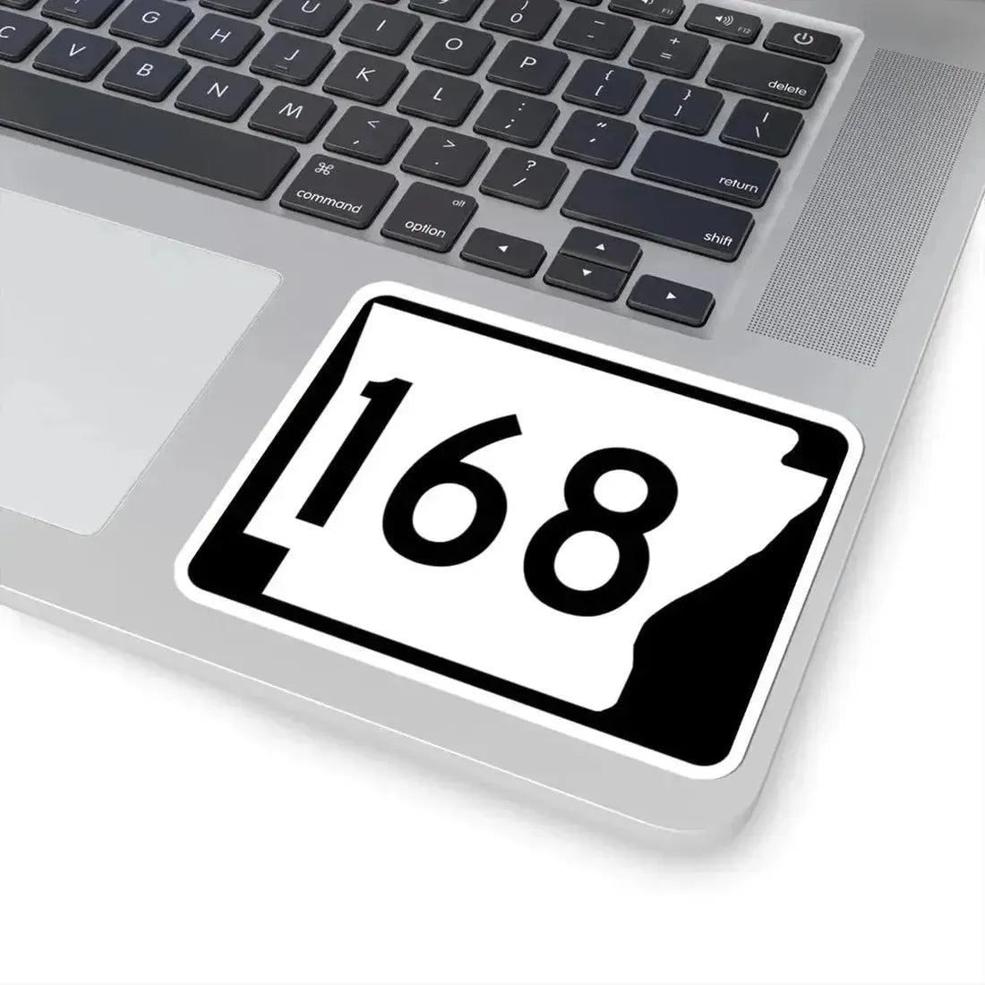 Arkansas 168 (Arkansas) (Road Sign) STICKER Vinyl Kiss-Cut Decal - The Sticker Space