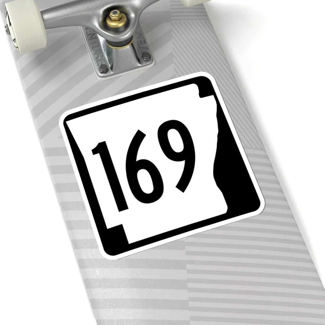 Arkansas 169 1970 (Arkansas) (Road Sign) STICKER Vinyl Kiss-Cut Decal - The Sticker Space