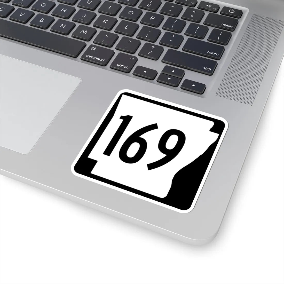 Arkansas 169 1970 (Arkansas) (Road Sign) STICKER Vinyl Kiss-Cut Decal - The Sticker Space