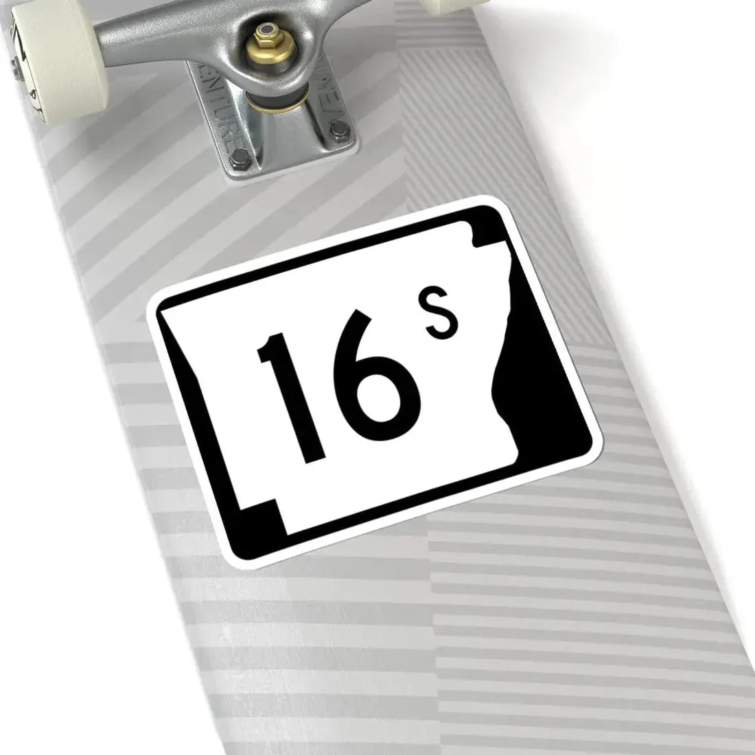 Arkansas 16S (Arkansas) (Road Sign) STICKER Vinyl Kiss-Cut Decal - The Sticker Space