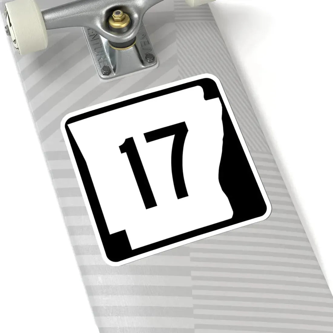 Arkansas 17 (Arkansas) (Road Sign) STICKER Vinyl Kiss-Cut Decal - The Sticker Space