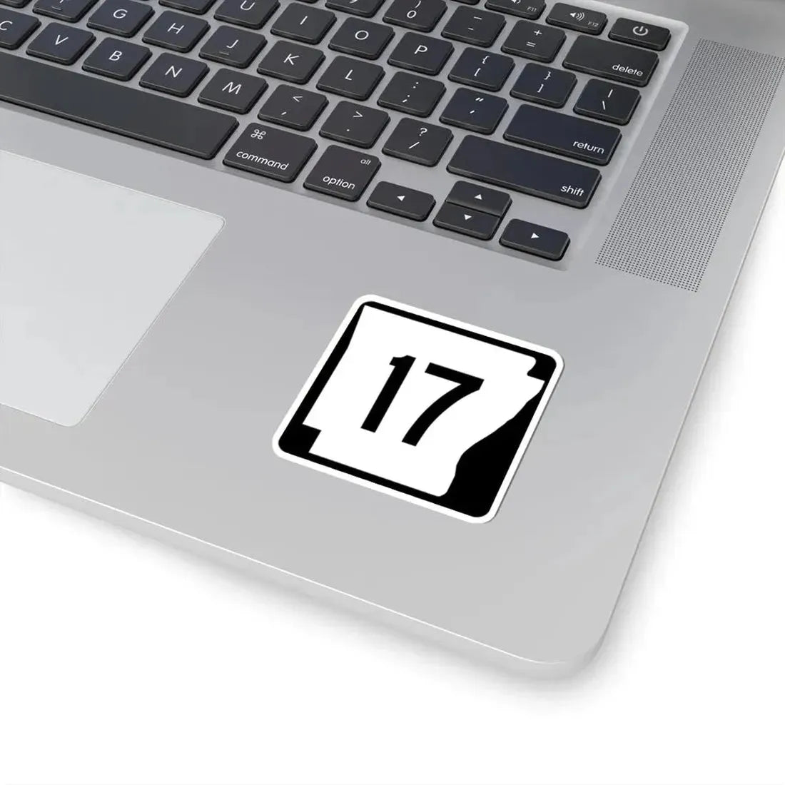 Arkansas 17 (Arkansas) (Road Sign) STICKER Vinyl Kiss-Cut Decal - The Sticker Space