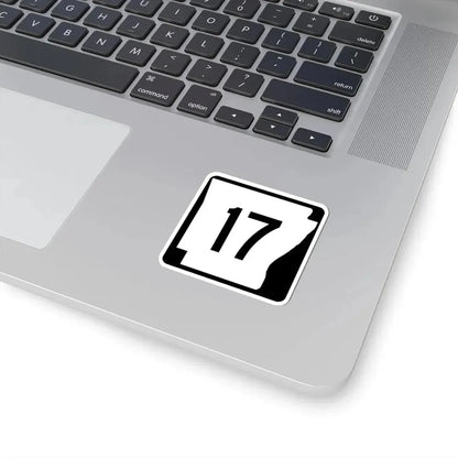 Arkansas 17 (Arkansas) (Road Sign) STICKER Vinyl Kiss-Cut Decal - The Sticker Space