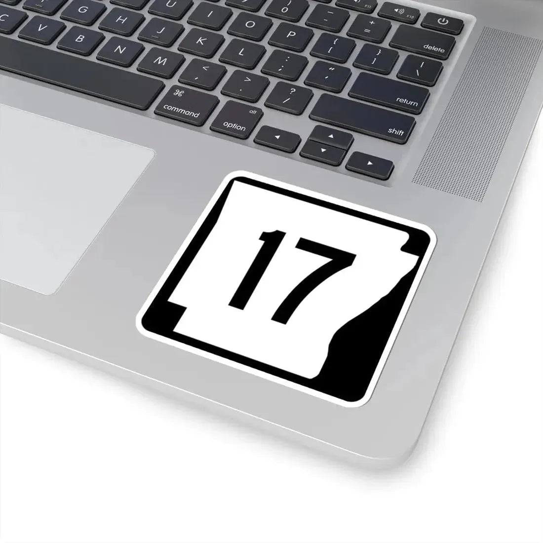 Arkansas 17 (Arkansas) (Road Sign) STICKER Vinyl Kiss-Cut Decal - The Sticker Space