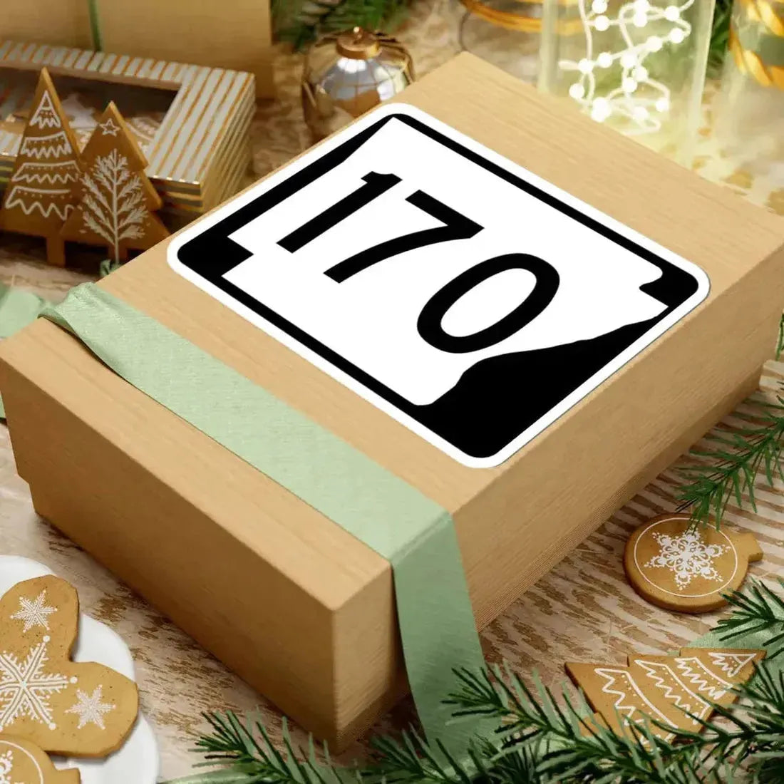 Arkansas 170 (Arkansas) (Road Sign) STICKER Vinyl Kiss-Cut Decal - The Sticker Space