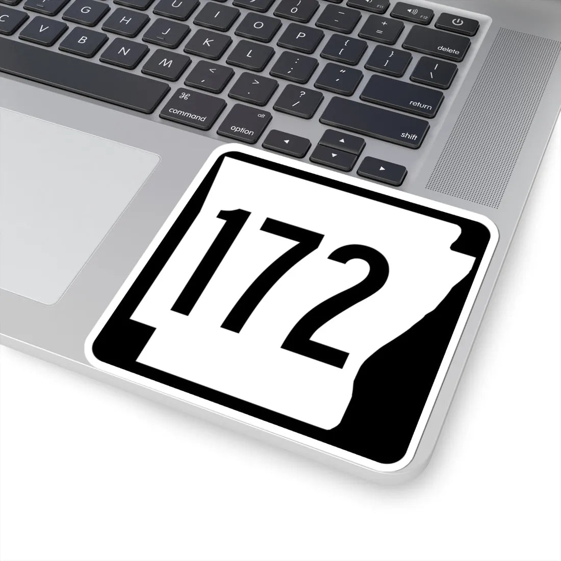 Arkansas 172 1970 (Arkansas) (Road Sign) STICKER Vinyl Kiss-Cut Decal - The Sticker Space