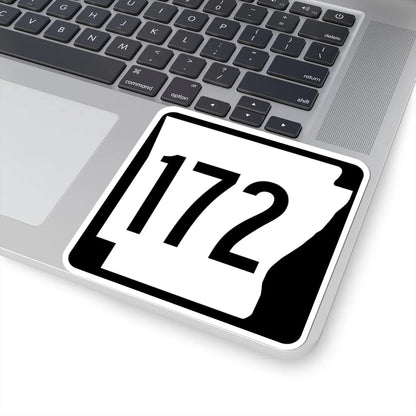 Arkansas 172 1970 (Arkansas) (Road Sign) STICKER Vinyl Kiss-Cut Decal - The Sticker Space
