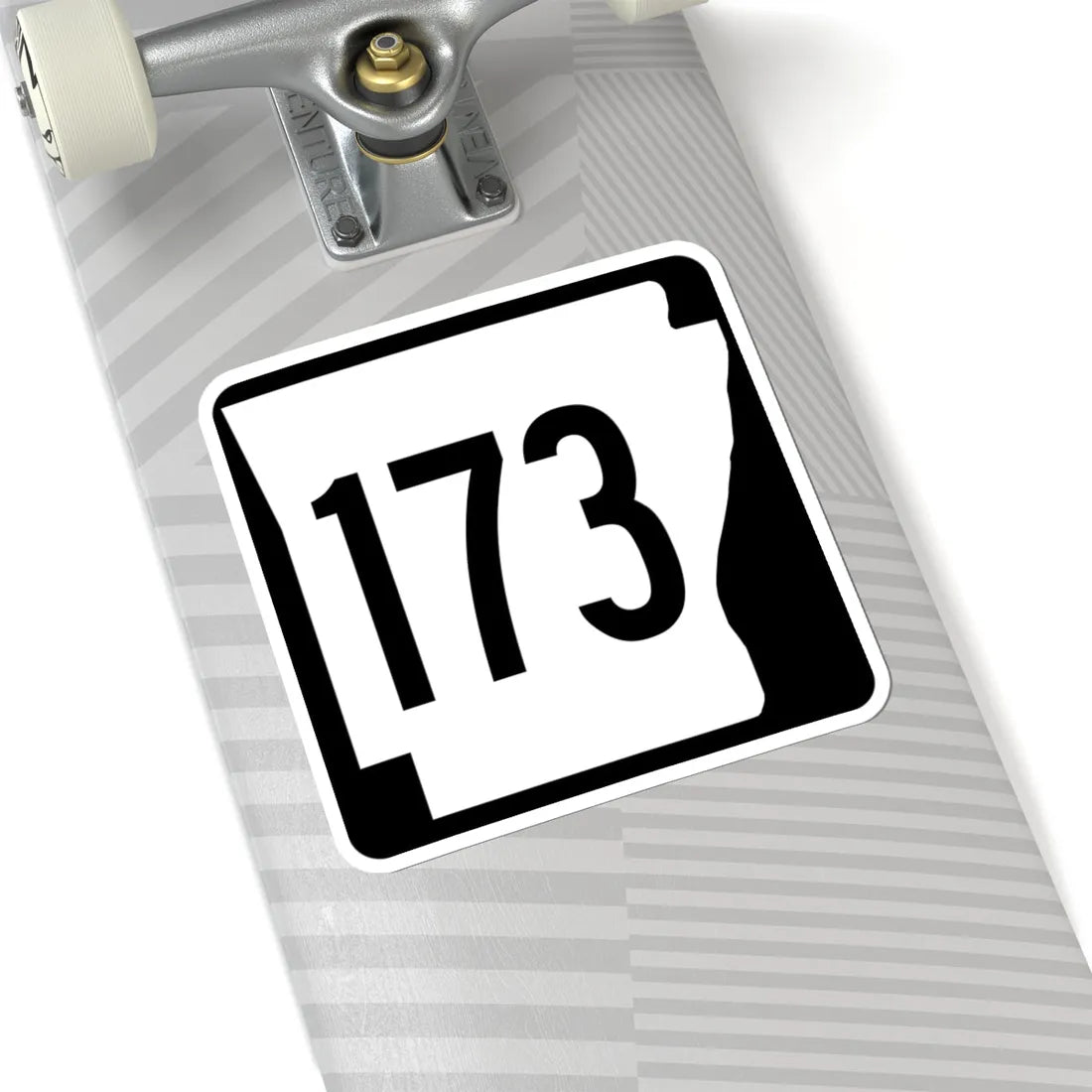 Arkansas 173 1970 (Arkansas) (Road Sign) STICKER Vinyl Kiss-Cut Decal - The Sticker Space