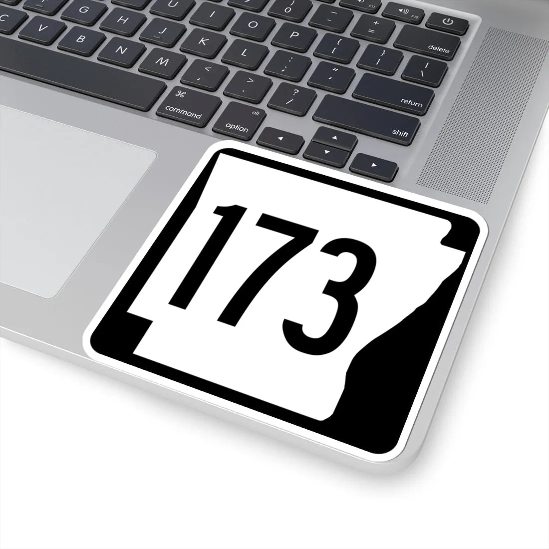 Arkansas 173 1970 (Arkansas) (Road Sign) STICKER Vinyl Kiss-Cut Decal - The Sticker Space